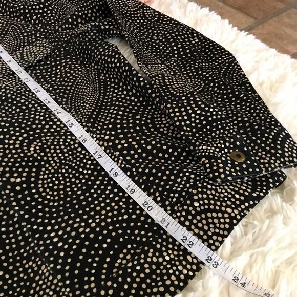 Vintage Geoffrey Beene Sport Jacket zip up black and brown size 10 - Picture 2 of 12